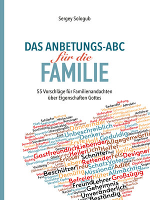 cover image of Das Anbetungs-ABC für die Familie